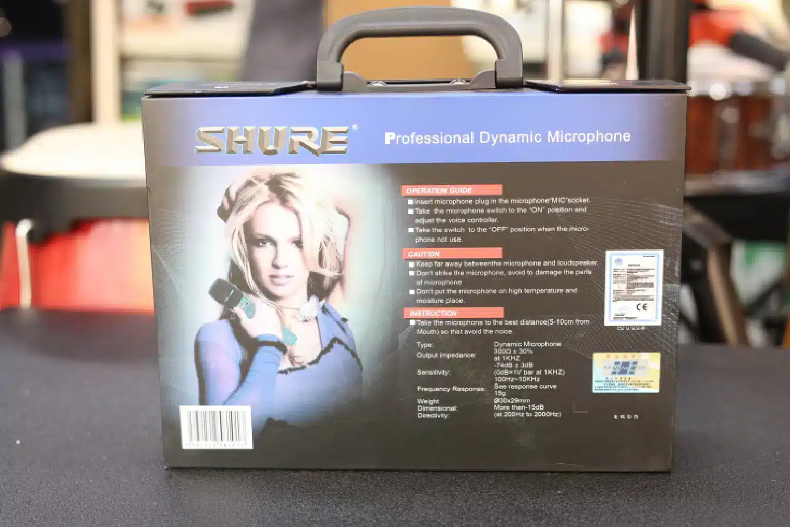 shure dynamic microphone