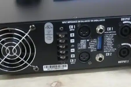 QSC RMX Series RMX 2450 Power Amplifier 6 QSC RMX 2450 specs
