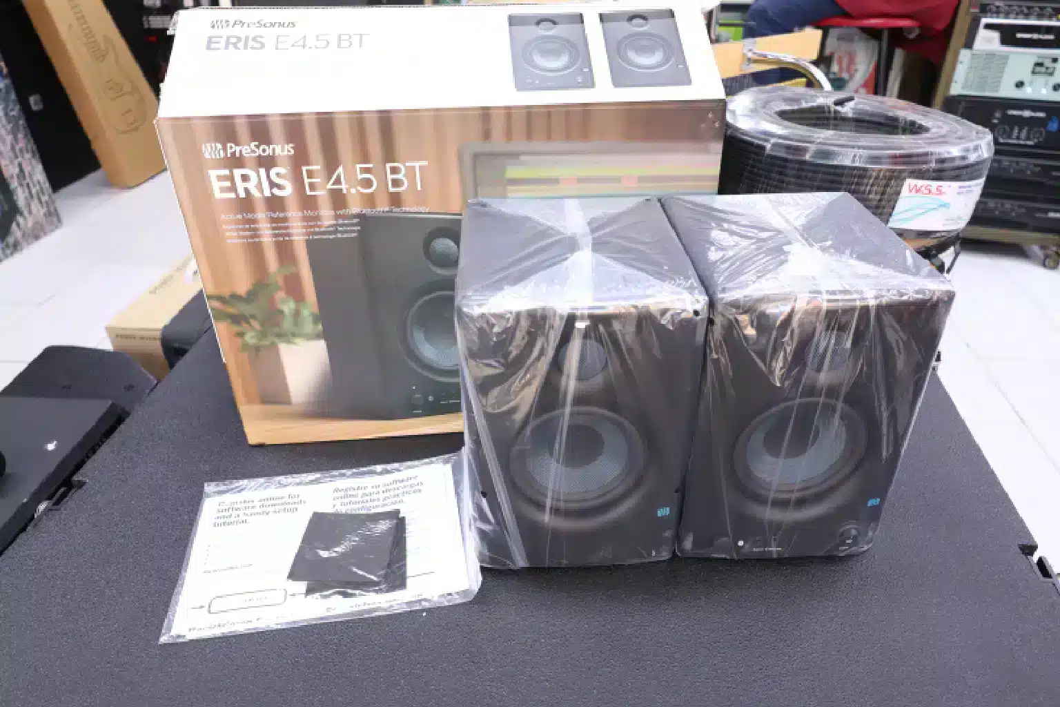 Eris E4.5 BT studio monitors