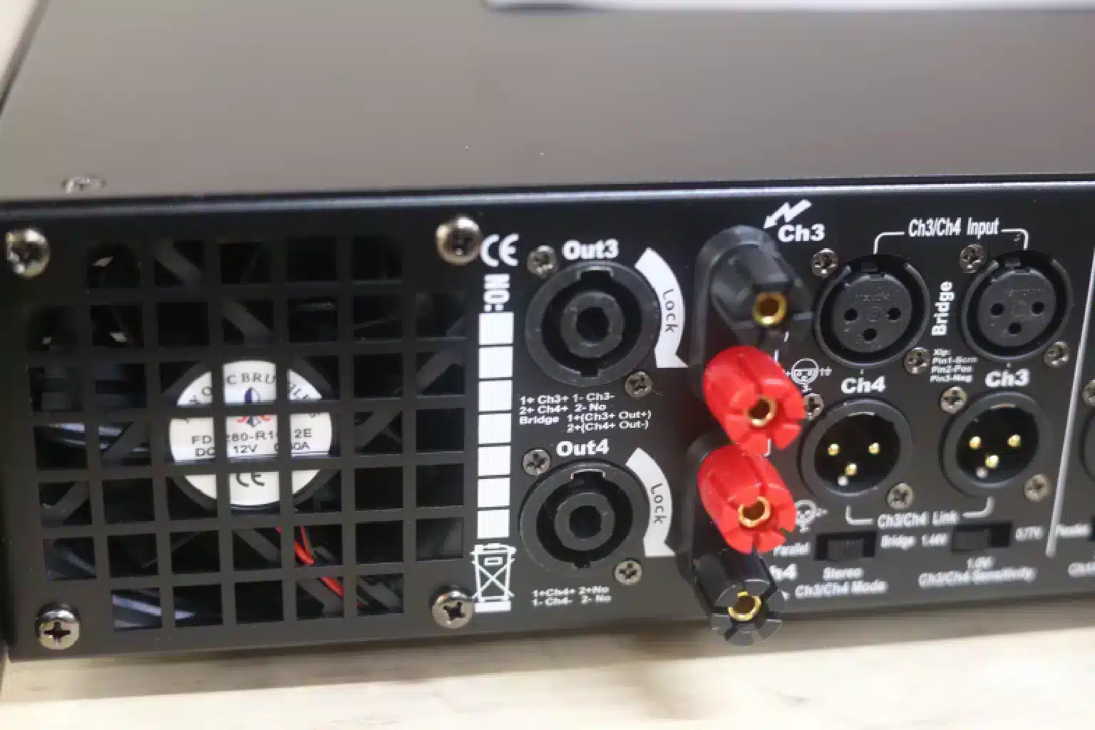 TD 4800 high power amp