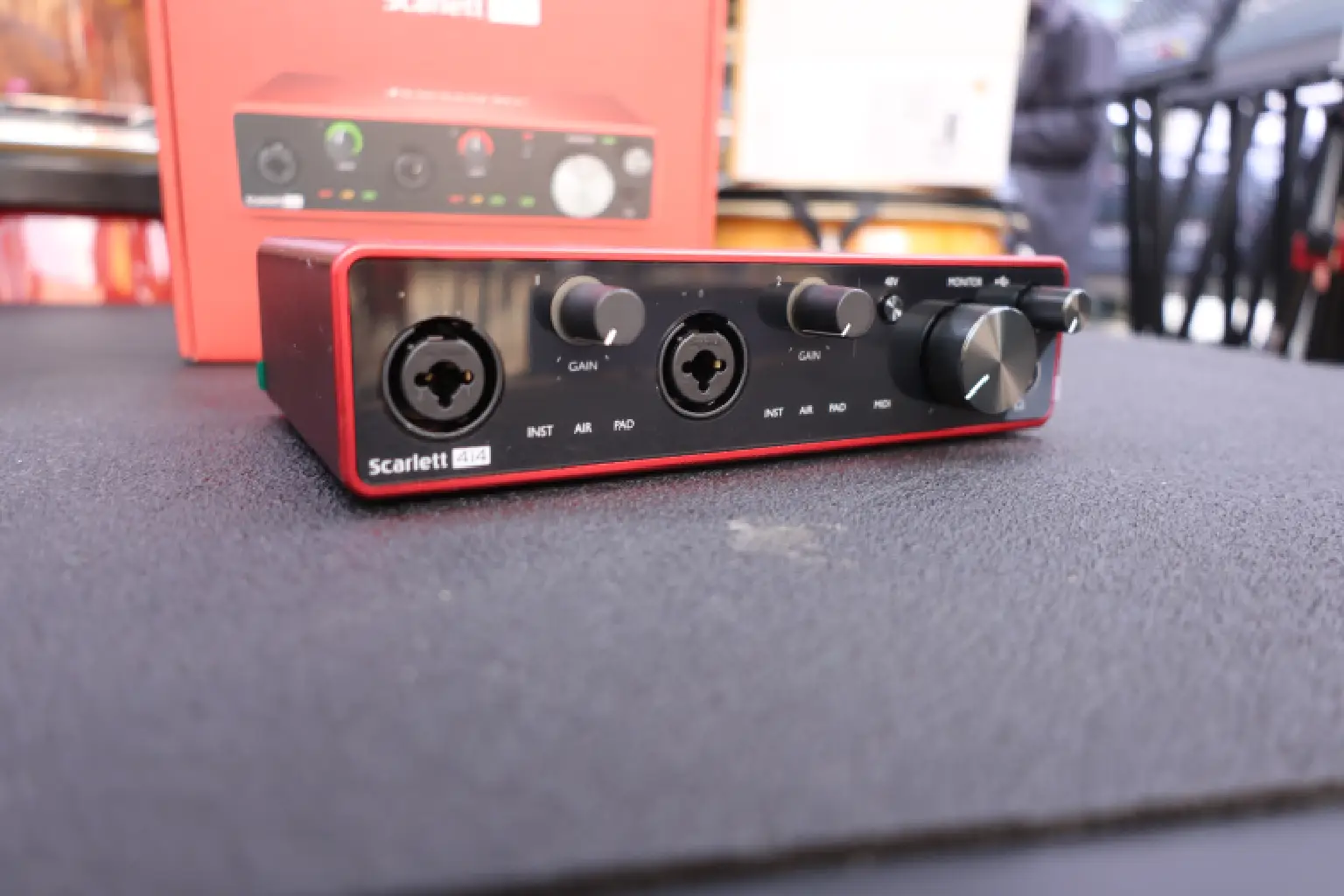 Focusrite Scarlett 4i4 Soundcard 4th Gen 16 Focusrite soundcard interface