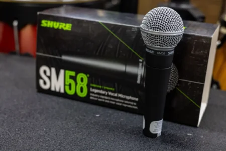 Shure SM58 Wired Microphone 1 shure wired microphone