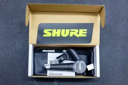 Shure SM58 Wired Microphone 6 shure wired mic