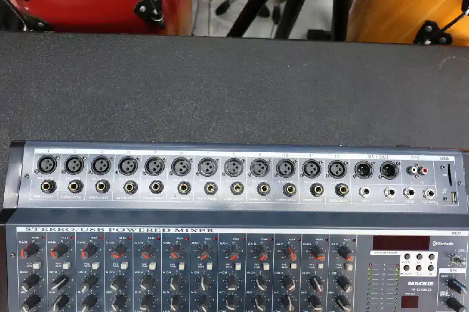 Max ya 1202 USB 12 Channel Mixer features