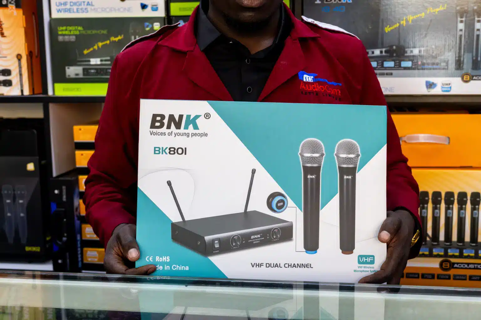 BNK BK-801 Professional VHF Microphone 8 Professional VHF mic Nairobi