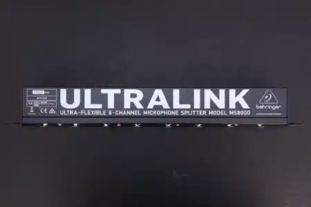 Behringer Ultralink MS8000 8-Channel Microphone Splitter 17 Ultralink MS8000 specifications