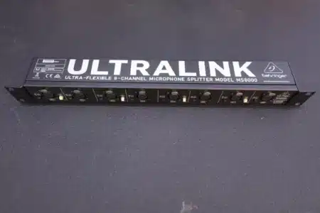 Behringer Ultralink MS8000 8-Channel Microphone Splitter 15 MS8000 signal distributor