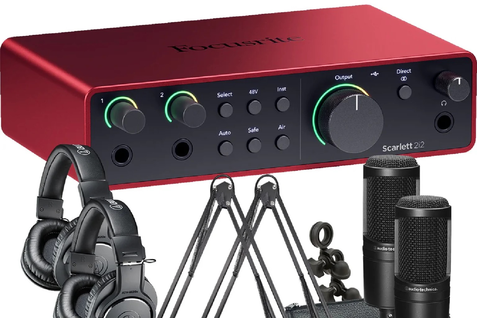 Exploring the Scarlet Focusrite 2i2 4th Gen Audio Interface 4 Software Bundle