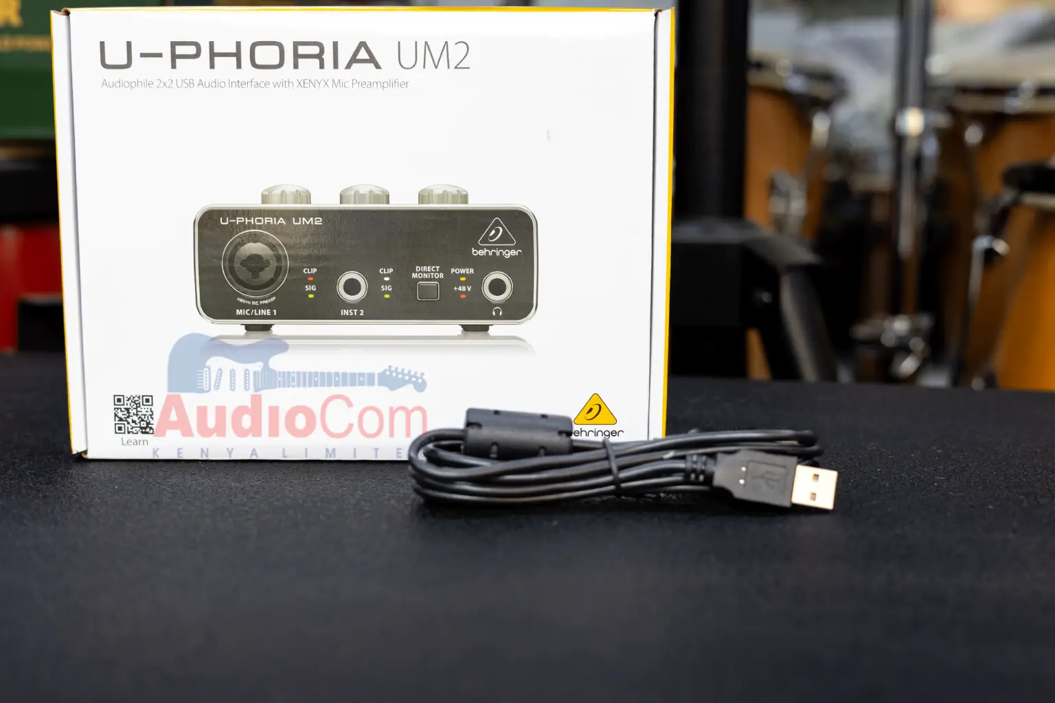 Behringer U-Phoria UM2 Soundcard 15 UM2 recording quality