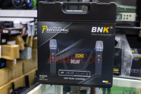 BNK BK220E 2 Channel UHF Professional Wireless Microphone 7 BNK BK220E microphone online stores